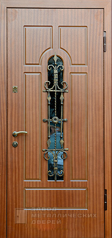 Фото «Дверь с ковкой №19» в Москве