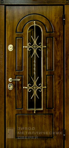 Фото «Дверь с ковкой №12» в Москве